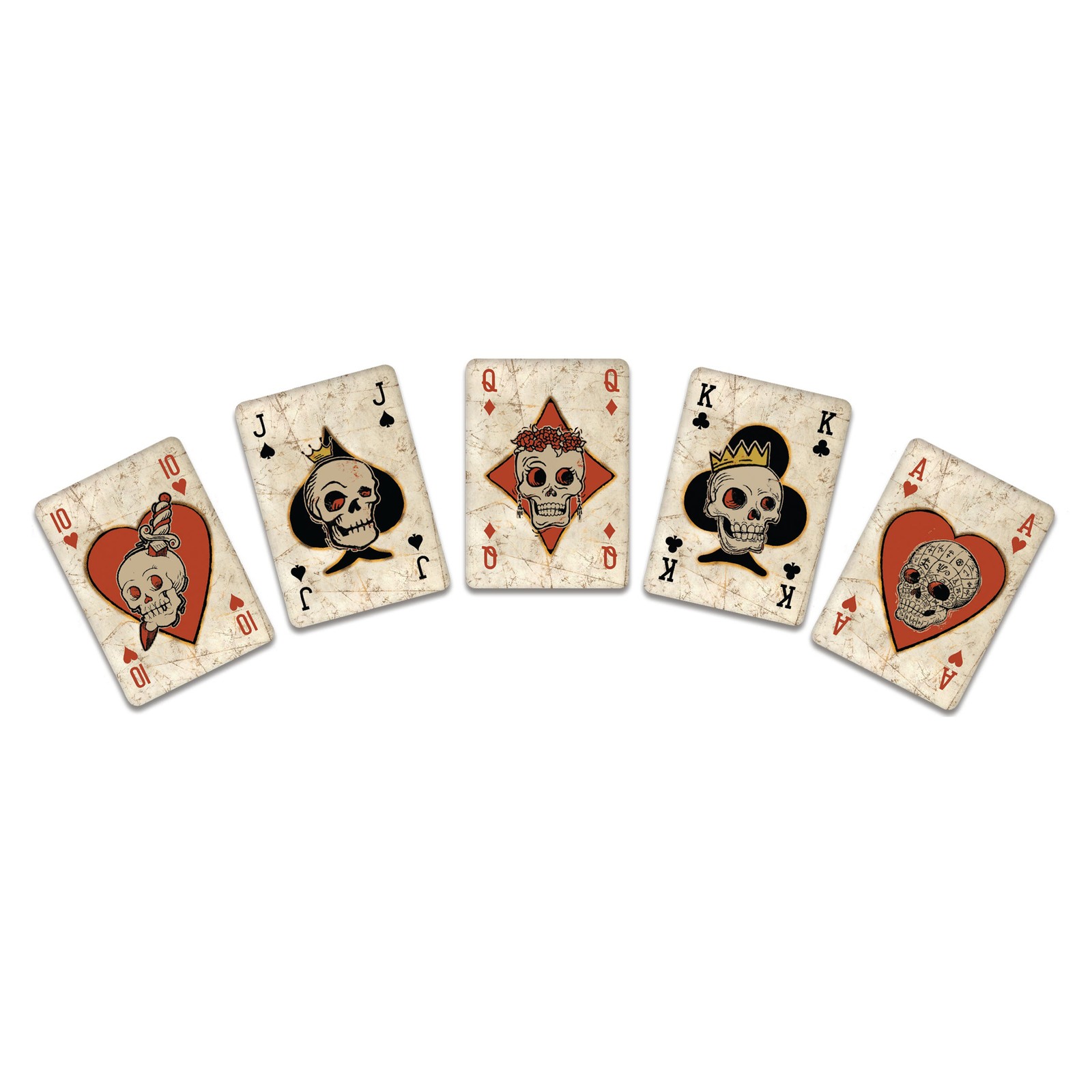 Rivers Edge Products Playing Cards, 1 Deck of Themed Cards, Voodoo Hex Cards