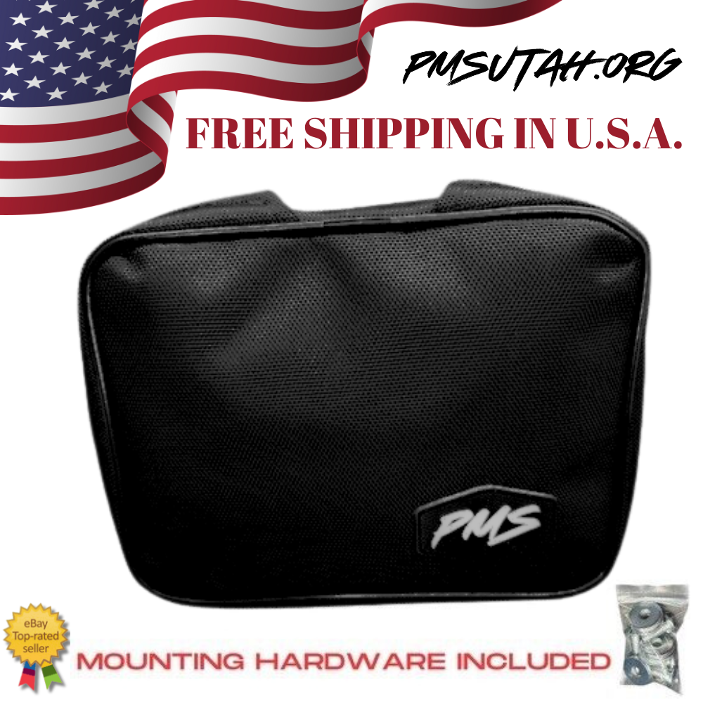 Motorcycle MX Tool Bag Fender Mount Pack Inner Tube Tire Repair Holder Storage