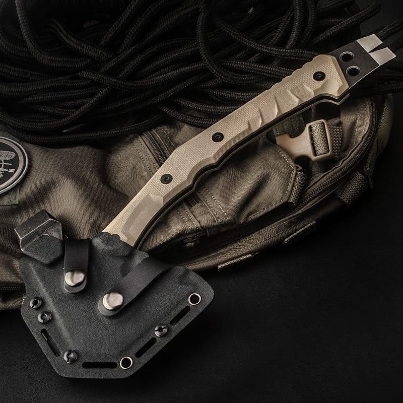 Mercenarys Tactical Engineer Axes Multifunctional Explosion-Proof Axe Camping...