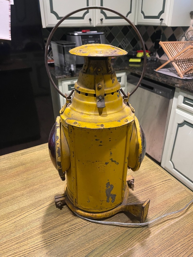 Dressel Railroad Switch Lantern - Converted to Lamp