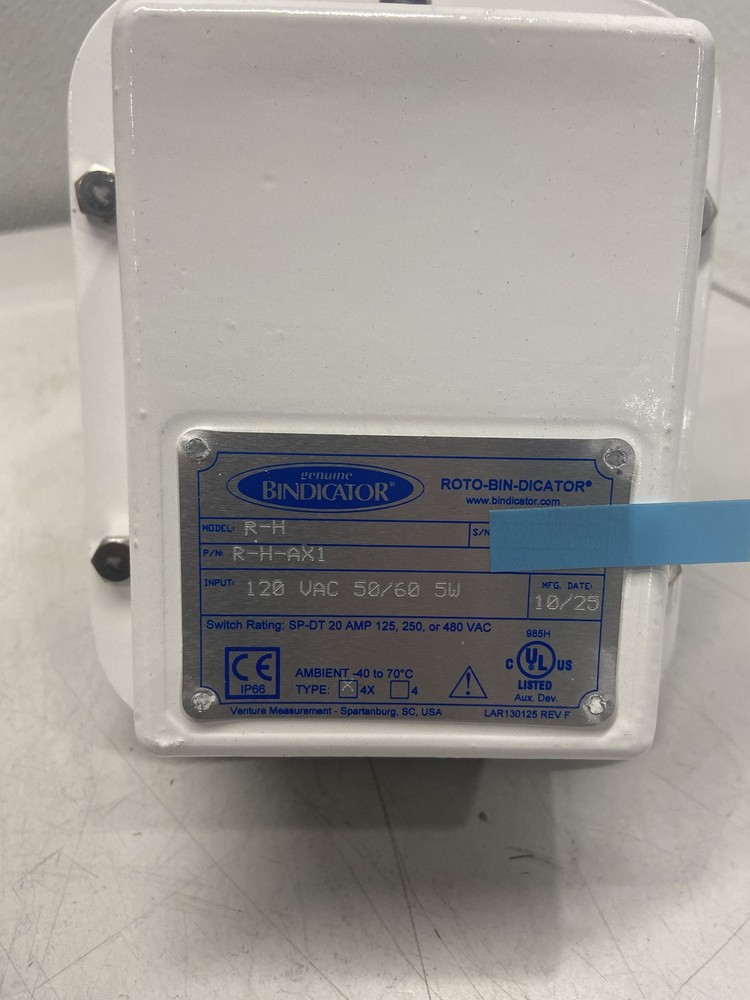Bindicator Roto-Bin-Dicator Power Pak R-H-AX1