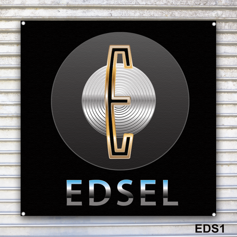 Edsel Banner Sign Wall Art