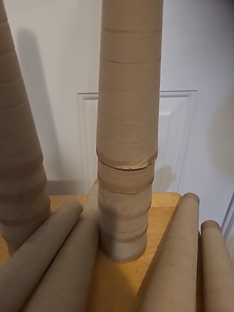 (25) Five Empty Cardboard Yarn Cones Craft Cones, Thread Cones USA