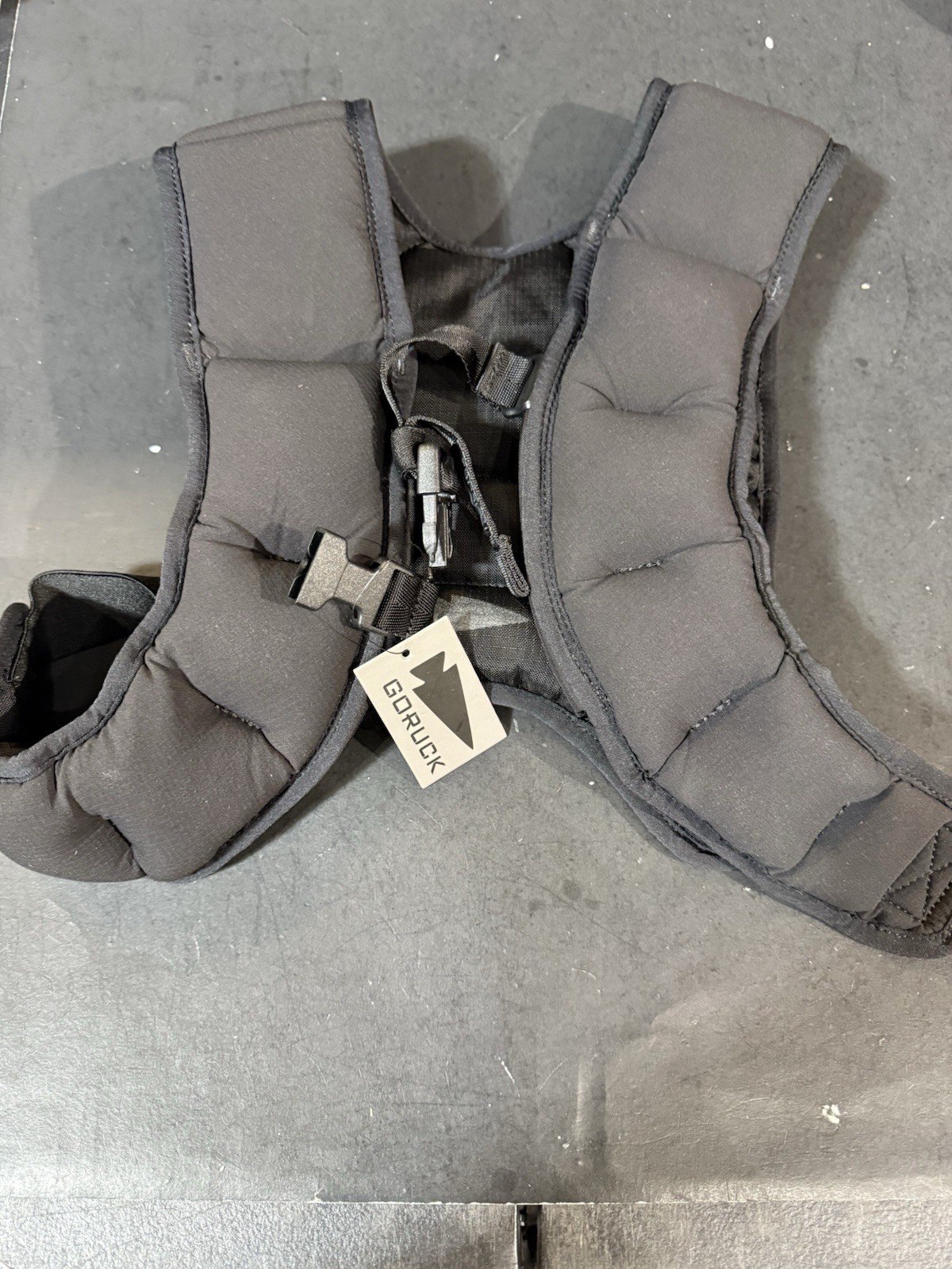 NWT GORUCK 12LB Spy Ruck Women's Weighted Vest for Walking, Running, Training.