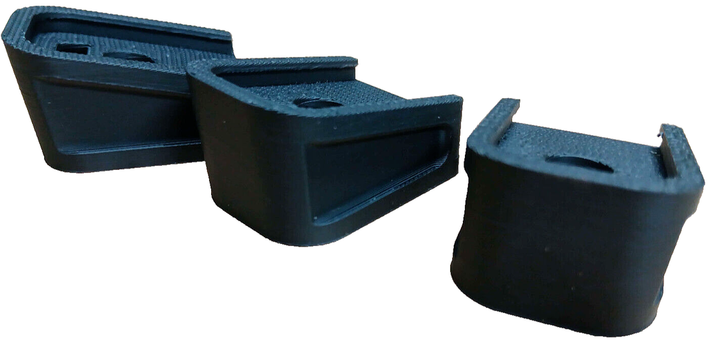 Airsoft WE Glock 17/19 Extended Baseplates (Three Pack)