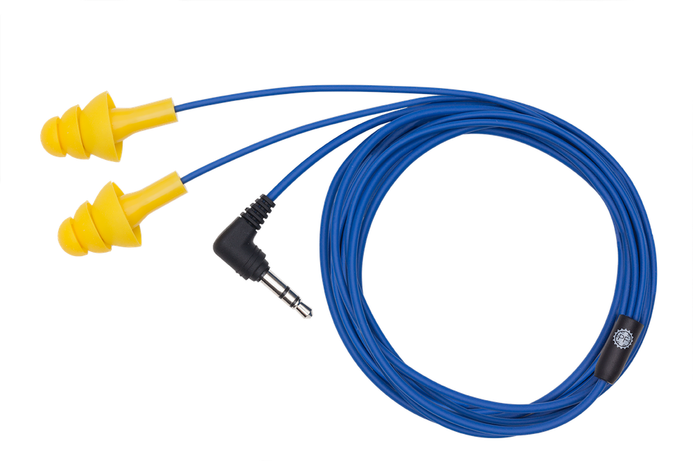 Plugfones Basic Best Landscaping and Lawn Mowing Earplug/Headphones!!
