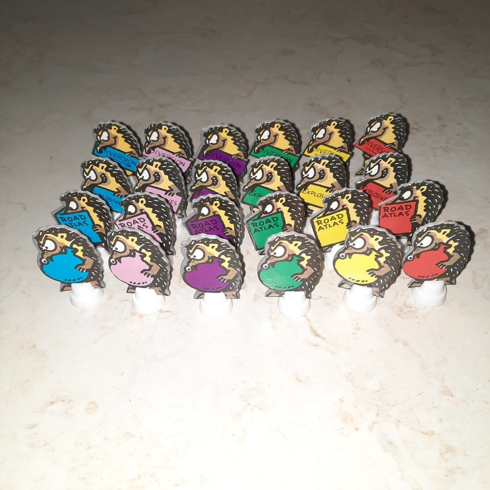 Hedgehogs Revenge Vintage Game Replacement Pieces