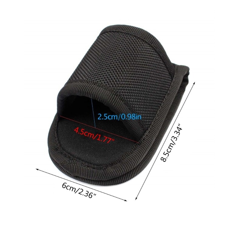 Duty Belt Open Top Cell Compact Light Holders for Cell Flashlight