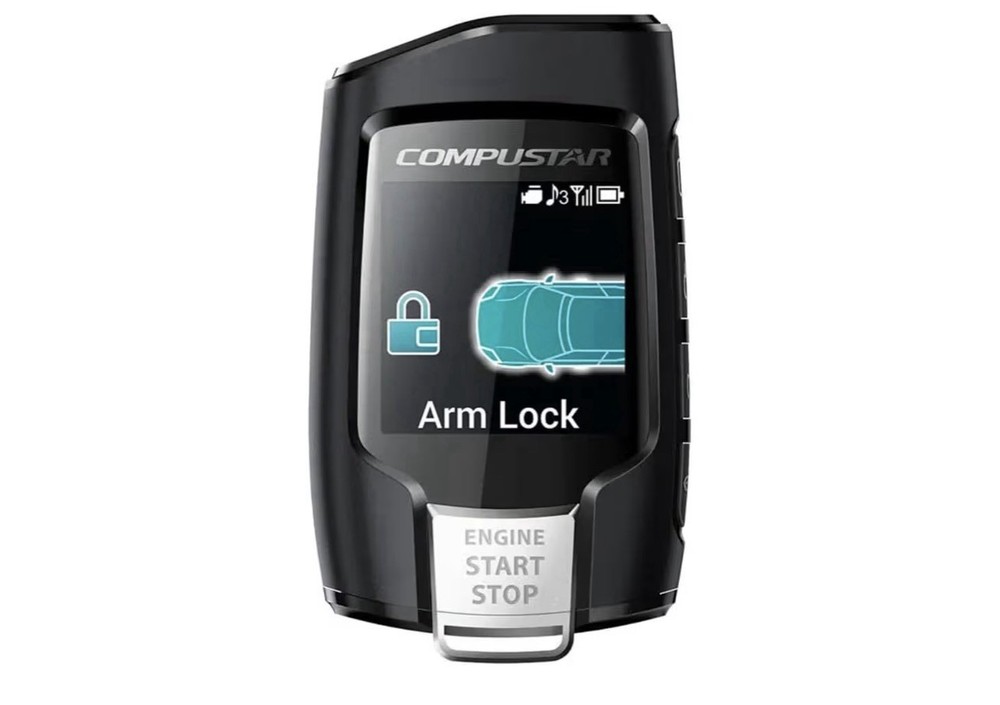 Compustar CS2WQ900-AS 2-Way LCD Remote Start and Alarm Bundle