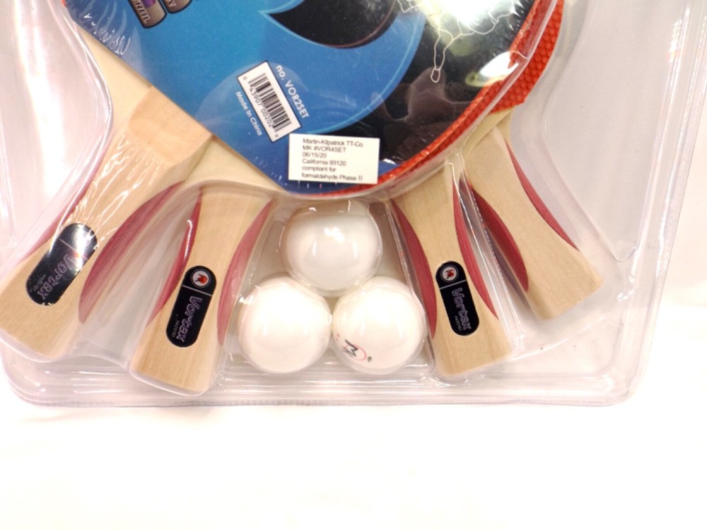 Vortex 2 Player Table Tennis Paddle Set