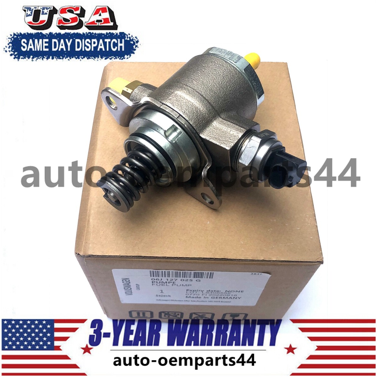 OEM High Pressure Fuel Pump 06J127025G Fit for VW Audi A4 A5 Q3 Q5 2.0T GENUINE
