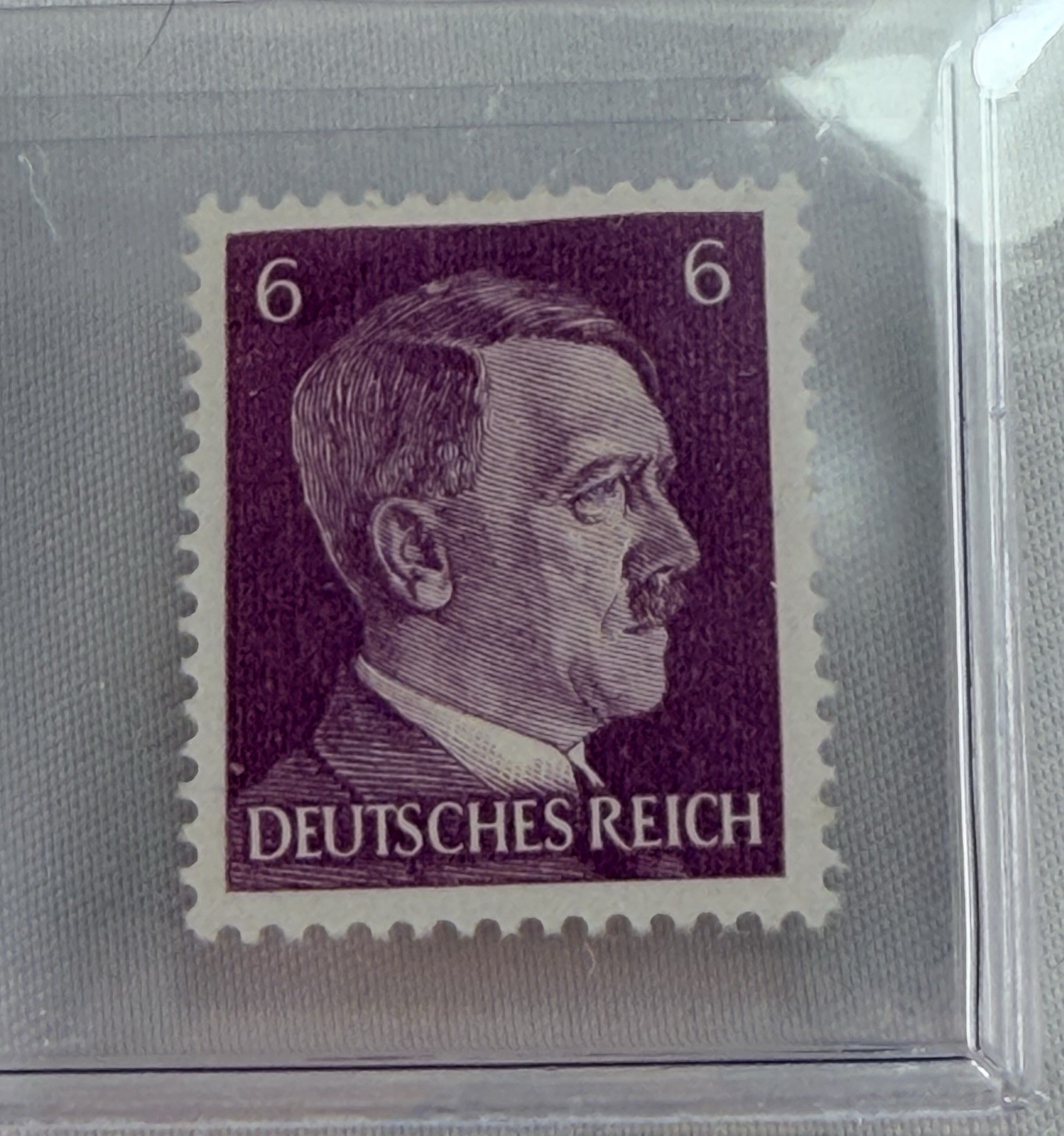 Hitler Nazi Germany Third Reich WWII Coin & Postage Stamp Album Set COA