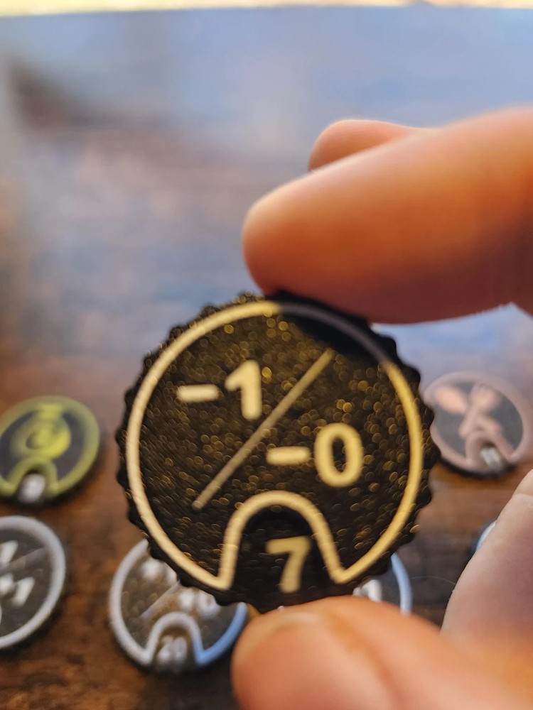 Additional Magic the Gathering Simple Spinning Counters and Tokens