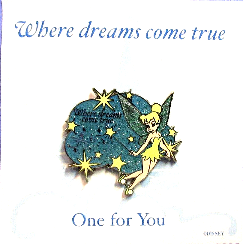 Walt Disney Tinker Bell / Where Dreams Come True / Exclusive Pixie Dust Pin