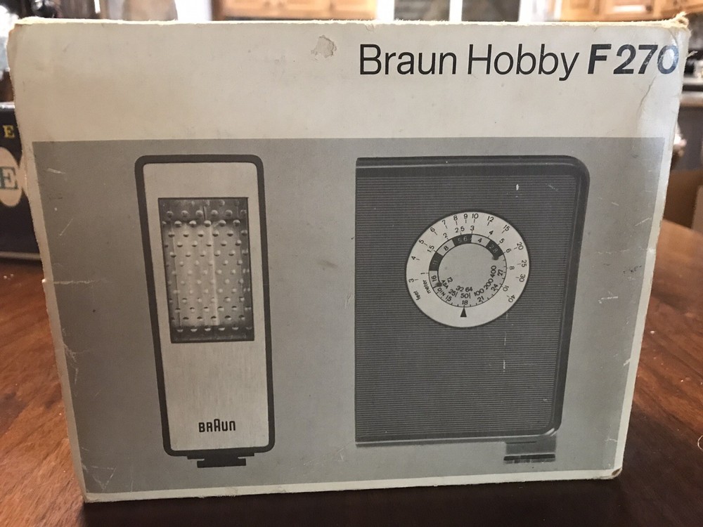 Vintage Braun Hobby F270 Electronic Flash Unit (Untested)