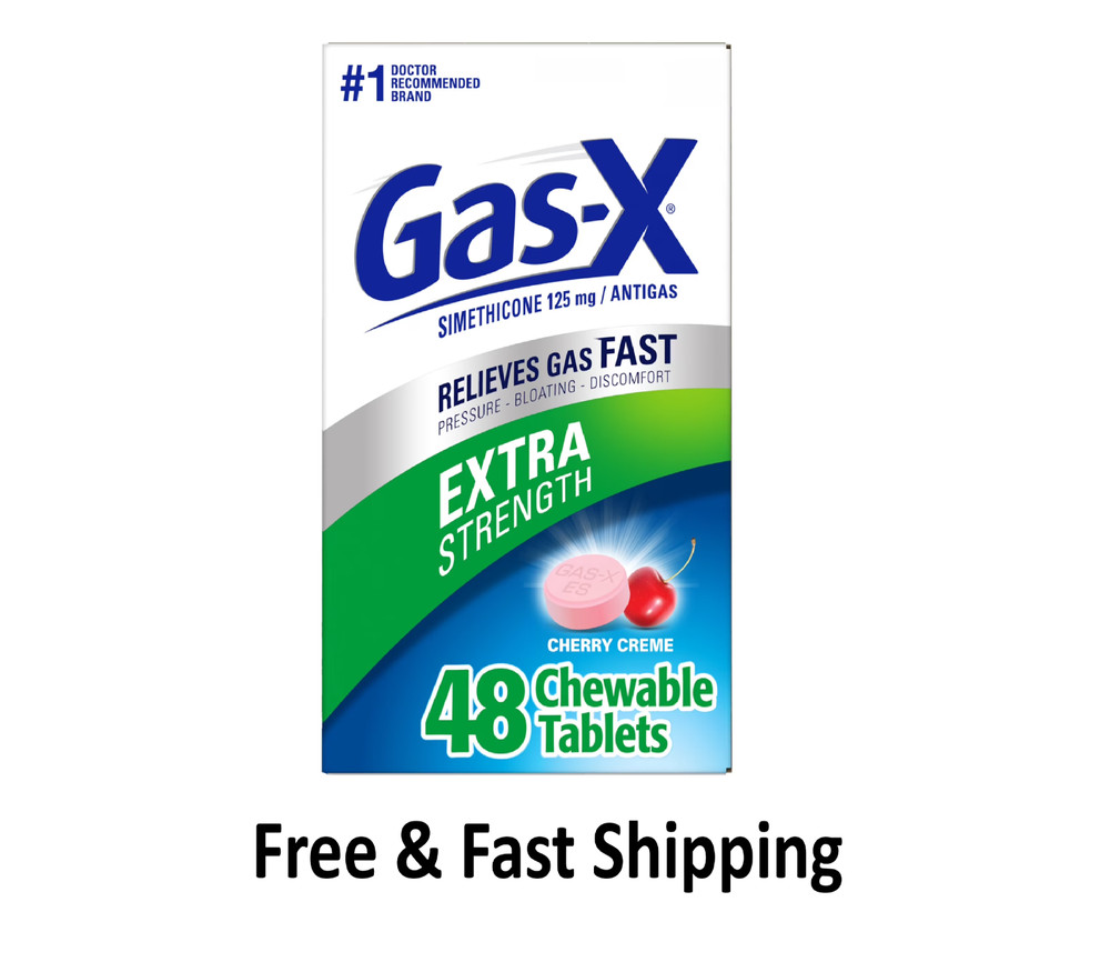 Gas-X Chewable Tablets-Cherry-48 ct.