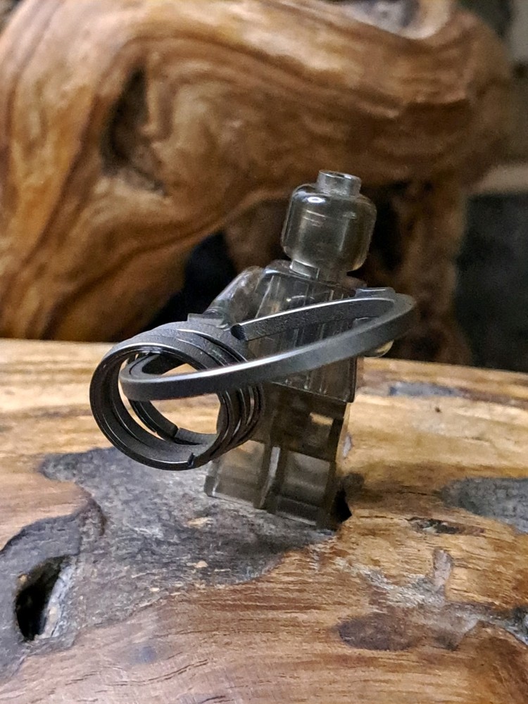 Pro Series Titanium Sidepush Keyring Set