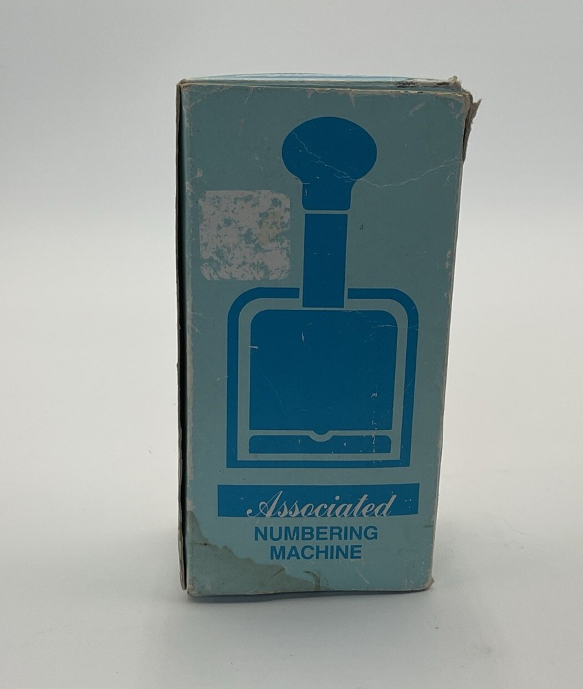 Vintage Associated Numbering Machine R1-C326, Style E