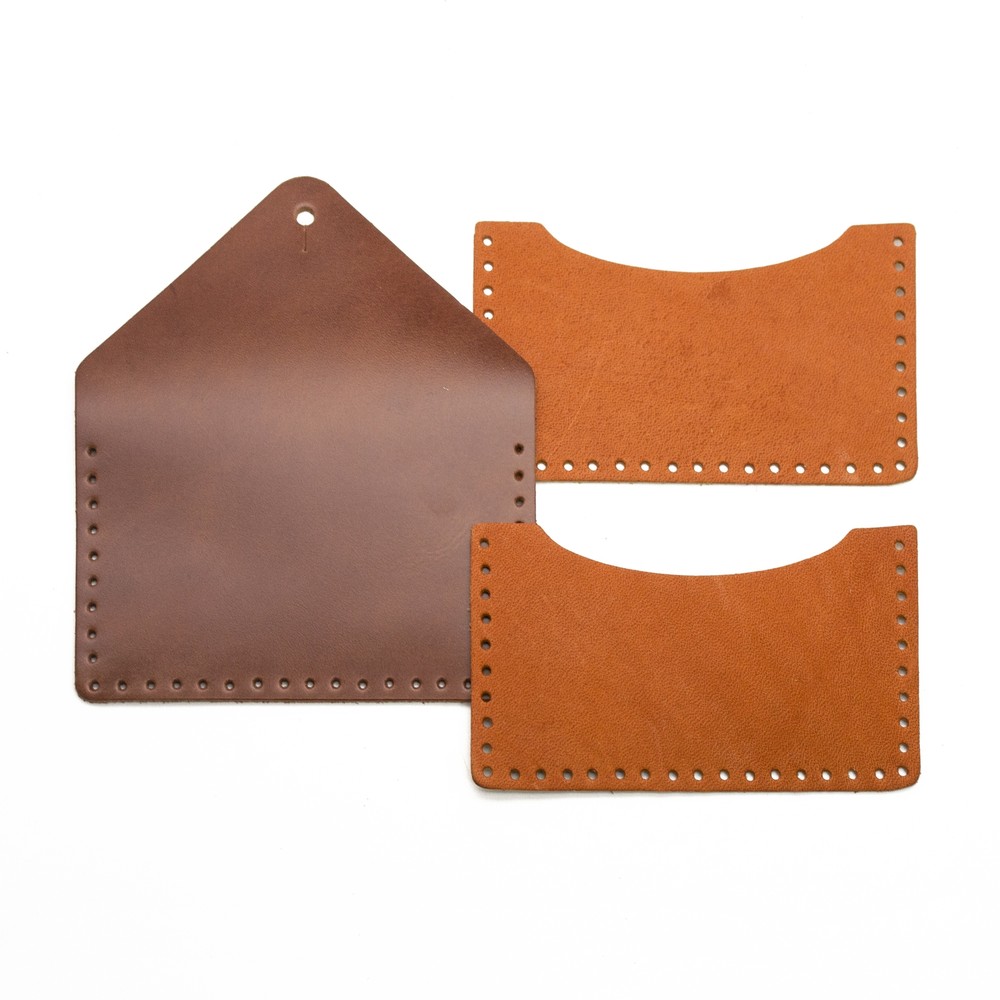 Realeather(R) Crafts Envelope Card Case Kit- - 3 Pack