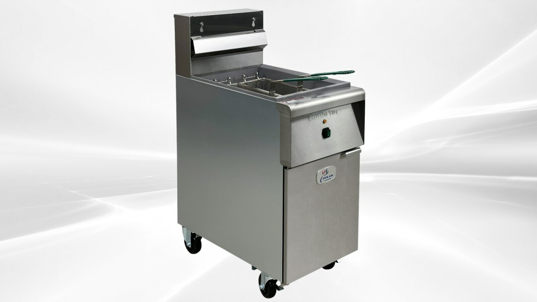 NEW 40 LBS Commercial Deep Fryer Stainless Steel Electric 208V 3 Phase NSF ETL