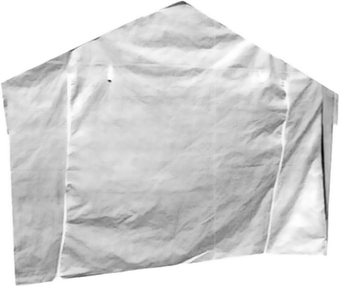 10X20 Canopy Tarp Carport () Front Panel White