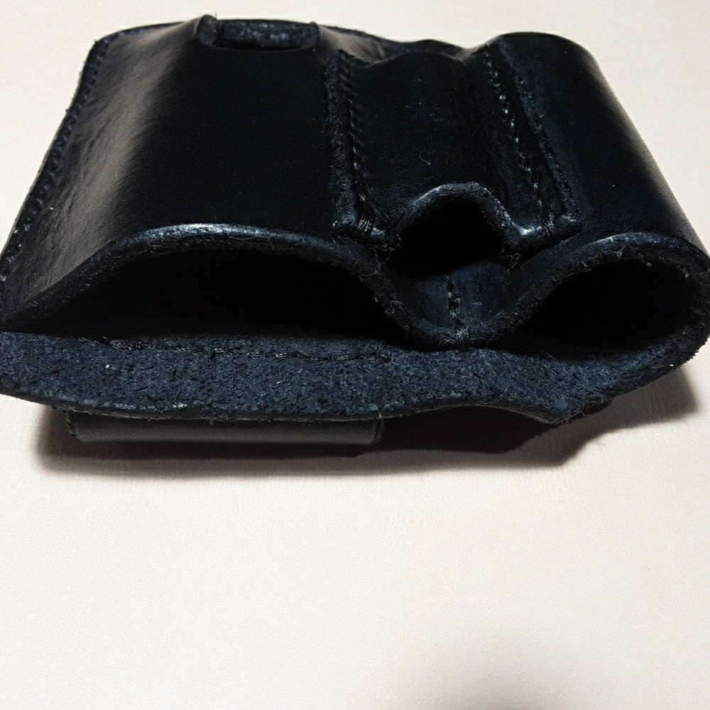 EDC Leather Pouch Leatherman Flashlight Tactical Pen Tool Pouch