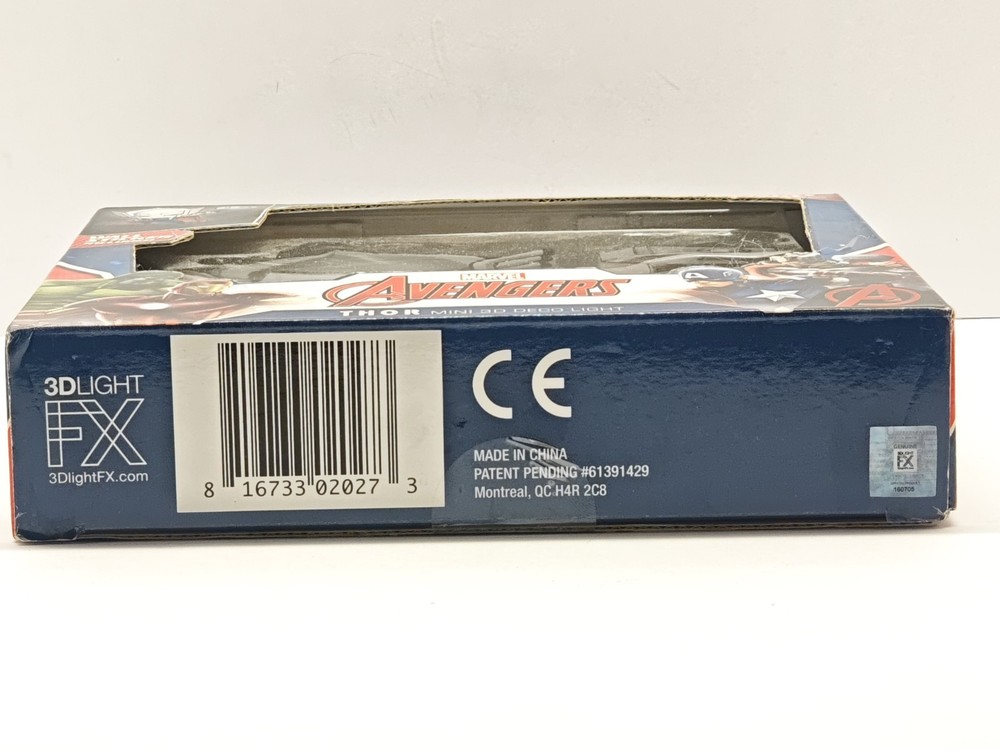 Marvel Avengers Mini 3D Deco Light | Thor