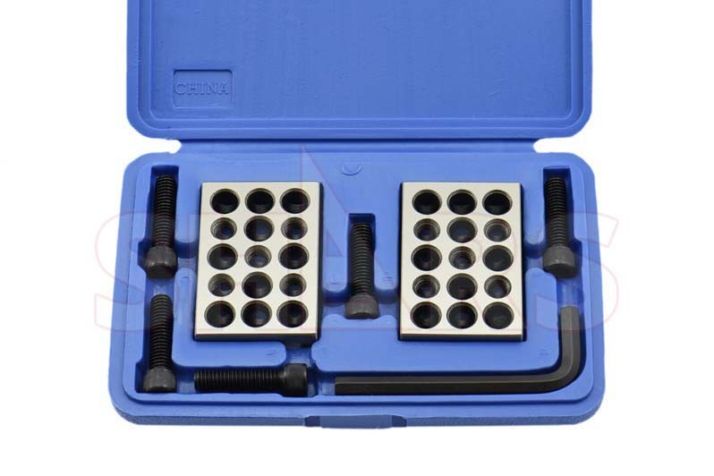 Shars Matched Pairs Ultra Precision 1-2-3 123 Block Set 23 Holes 0.0001" New P
