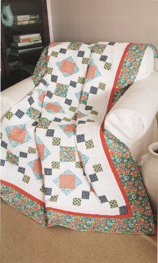 Cozy Up Quilt Pattern Pieced AD
