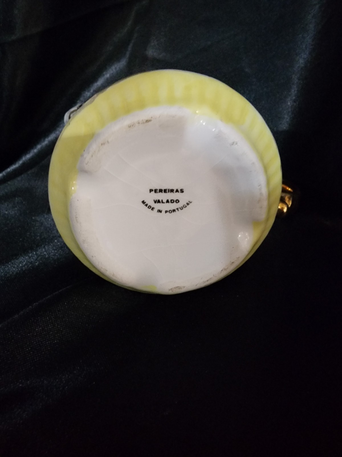 Vintage Pereiras Valado Porcelain Coffee Tea Set hand painted Portugal Cherubs