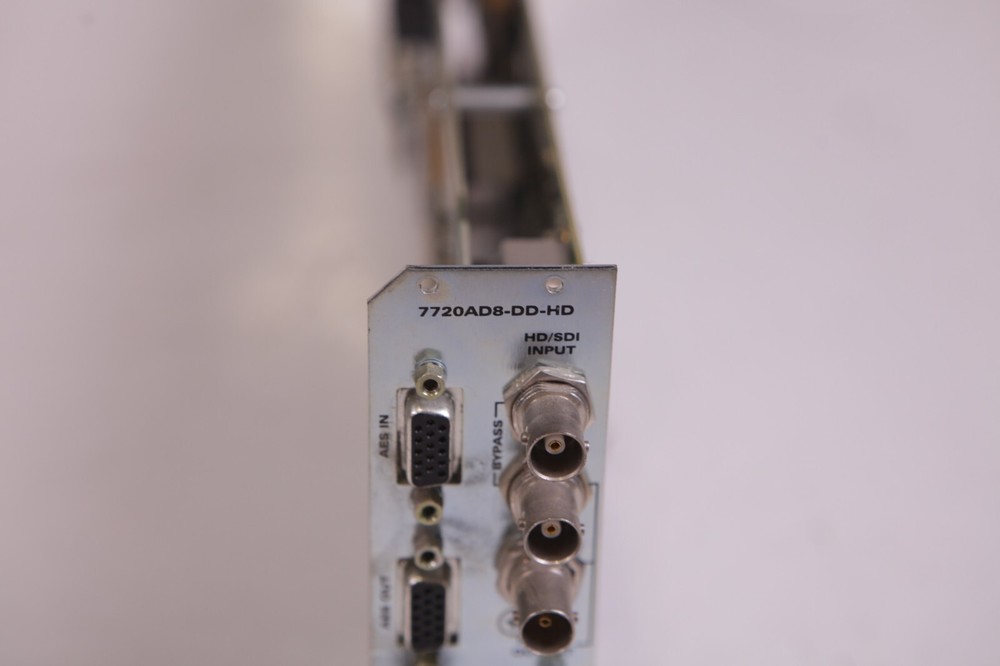 Evertz 7720AD8-DD-HD HD/SD-SDI Audio De-embedder & Dolby-E/AC-3 Decoder Re-embed