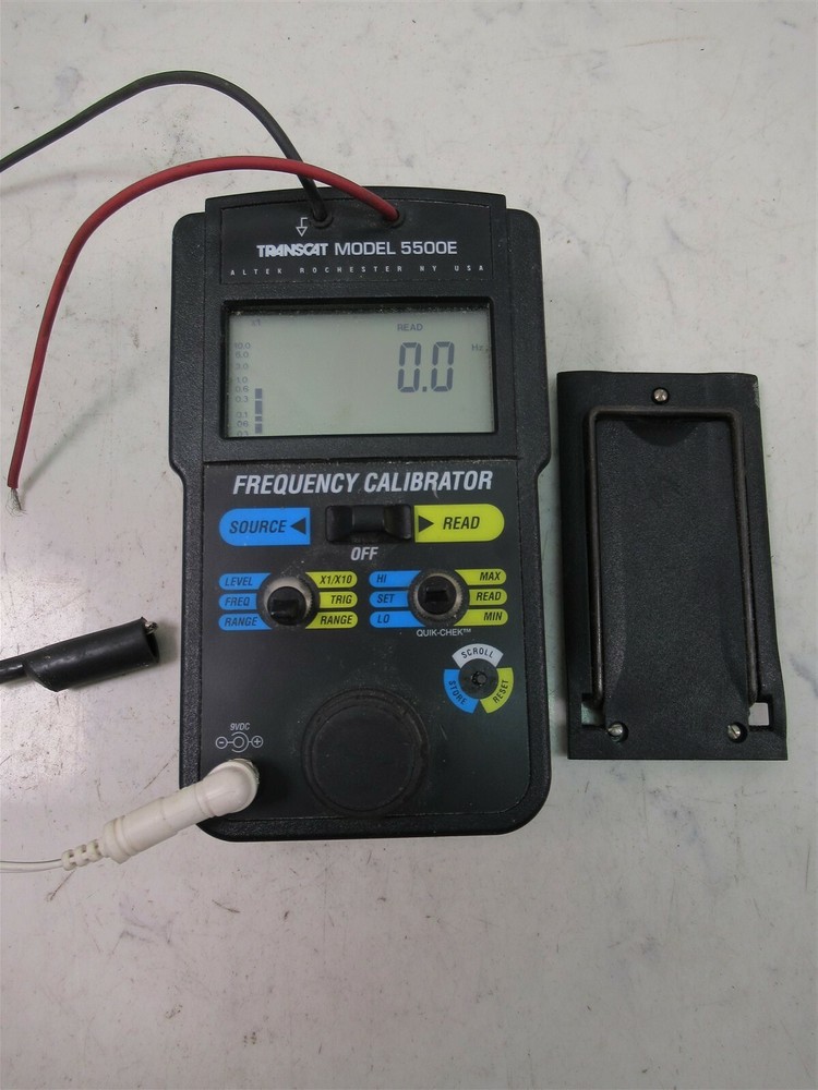 Altek Transcat 5500E Frequency Calibrator Portable Test Unit