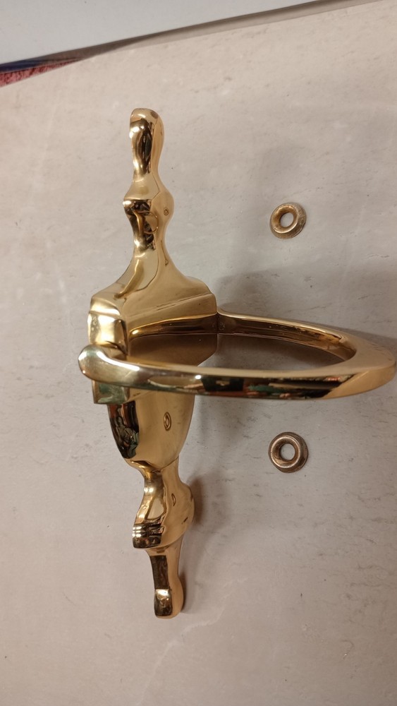 Solid Brass Colonial Style Door Knocker, N.O.S.