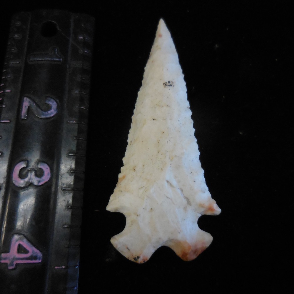 SPLIT -TAIL BEVELED DOVETAIL  POINT--CLASSIC FORM AND FLAKING