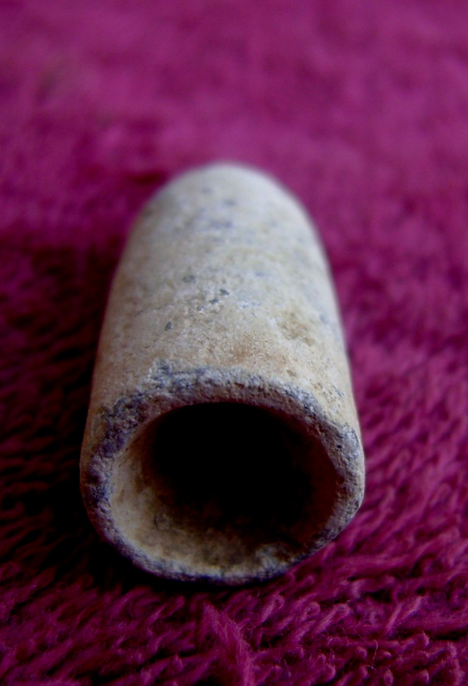 EXCAVATED & DROPPED CONFEDERATE .52 CALIBER GREENE BULLET (SHILOH)