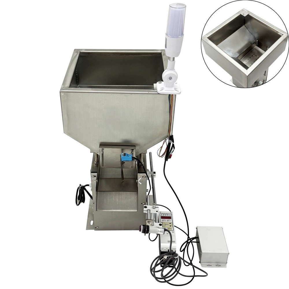 110V Stainless Steel Square Silo Vibrating Disk Automatic Vibrating Feeder