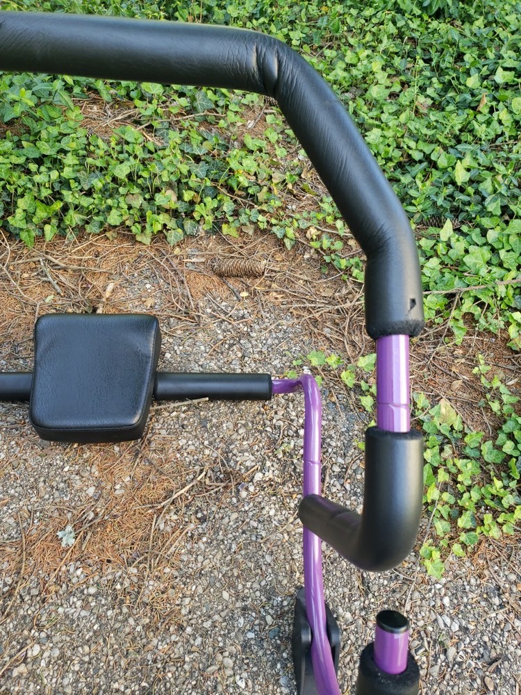 Original Purple Ab Roller Plus Crunch Rocker For Abdominal Exercise Stabilizer