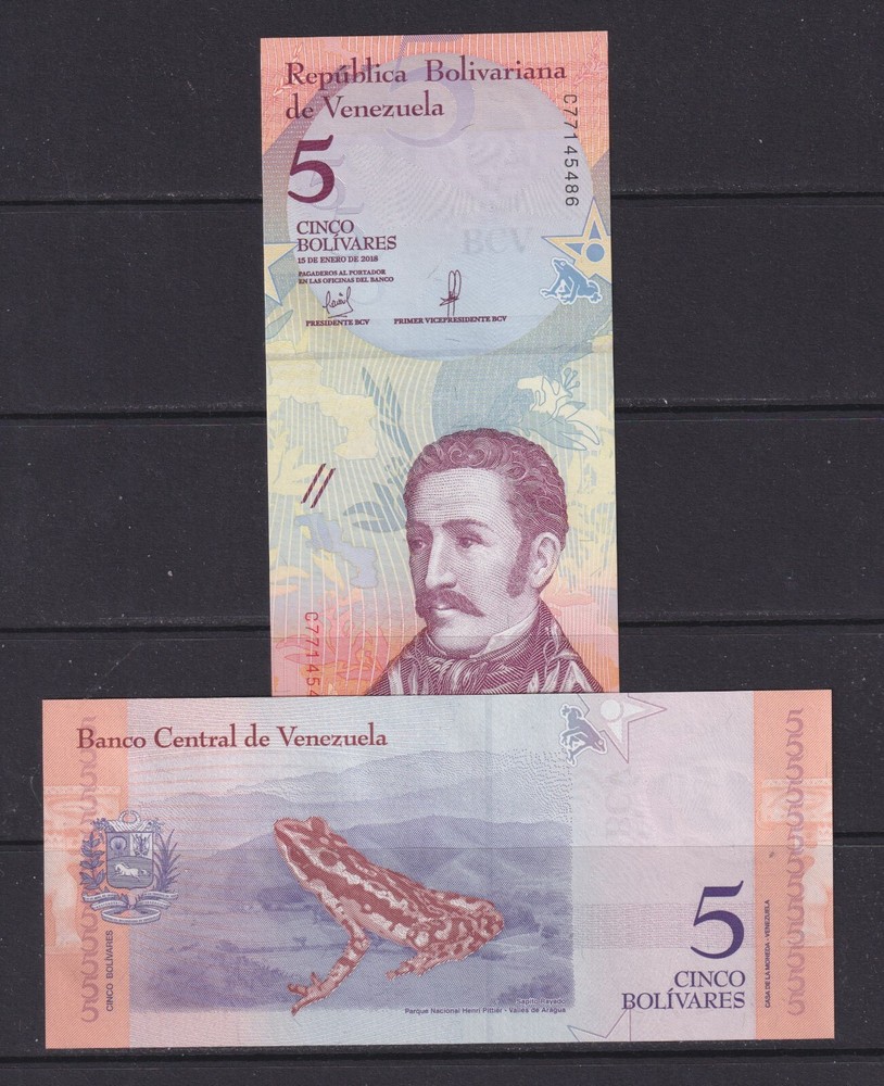 5 Worldwide aUNC/UNC Banknotes - Countries as Shown (16)