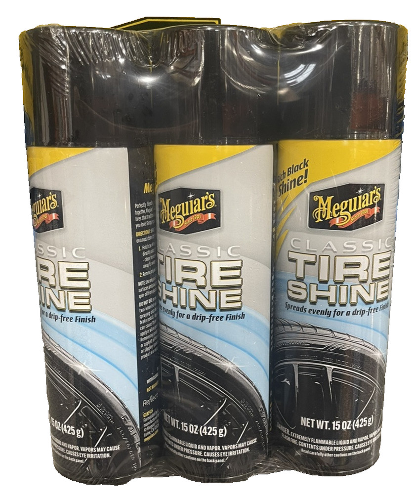 meguiars tire shine 3Pack - 15 OZ Pack