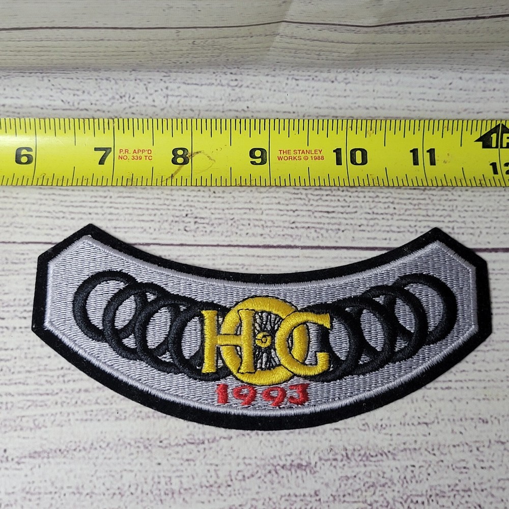 Vintage 1993 H.O.G jacket motorcycle patch