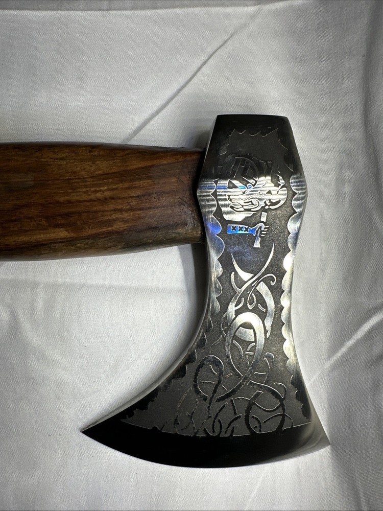 Viking Axe Hatchet Custom Handmade, Integral Tomahawk High