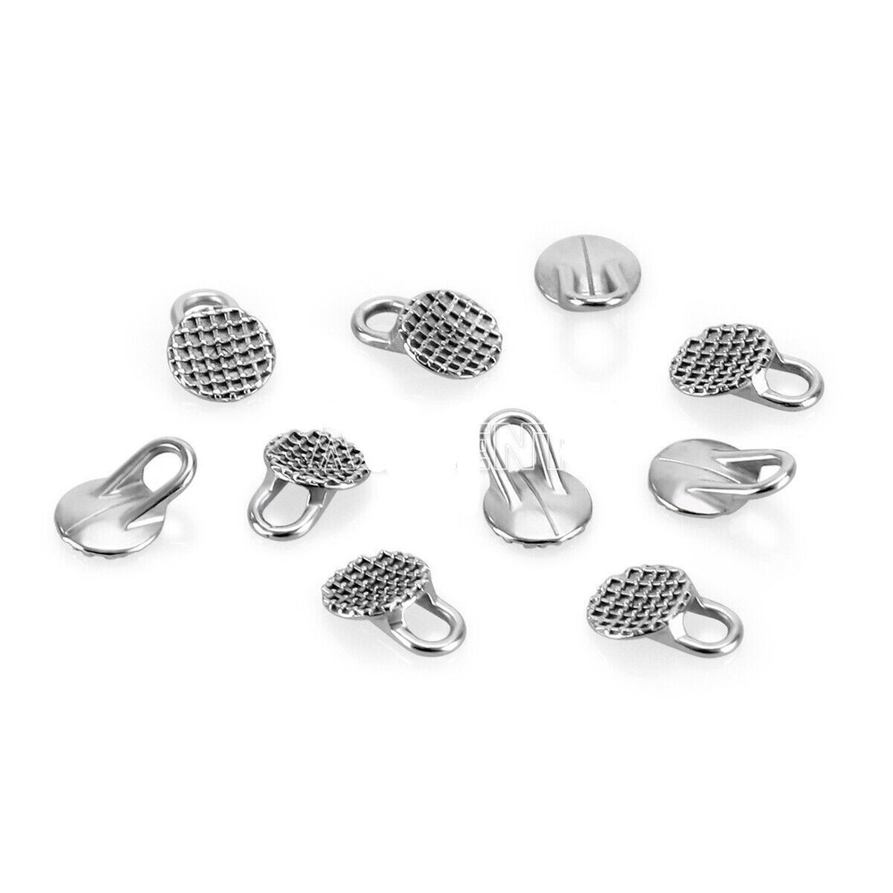 Dental Ortho Traction Hook Bondable Round/Rectangular Caplin Hooks MIM/Split