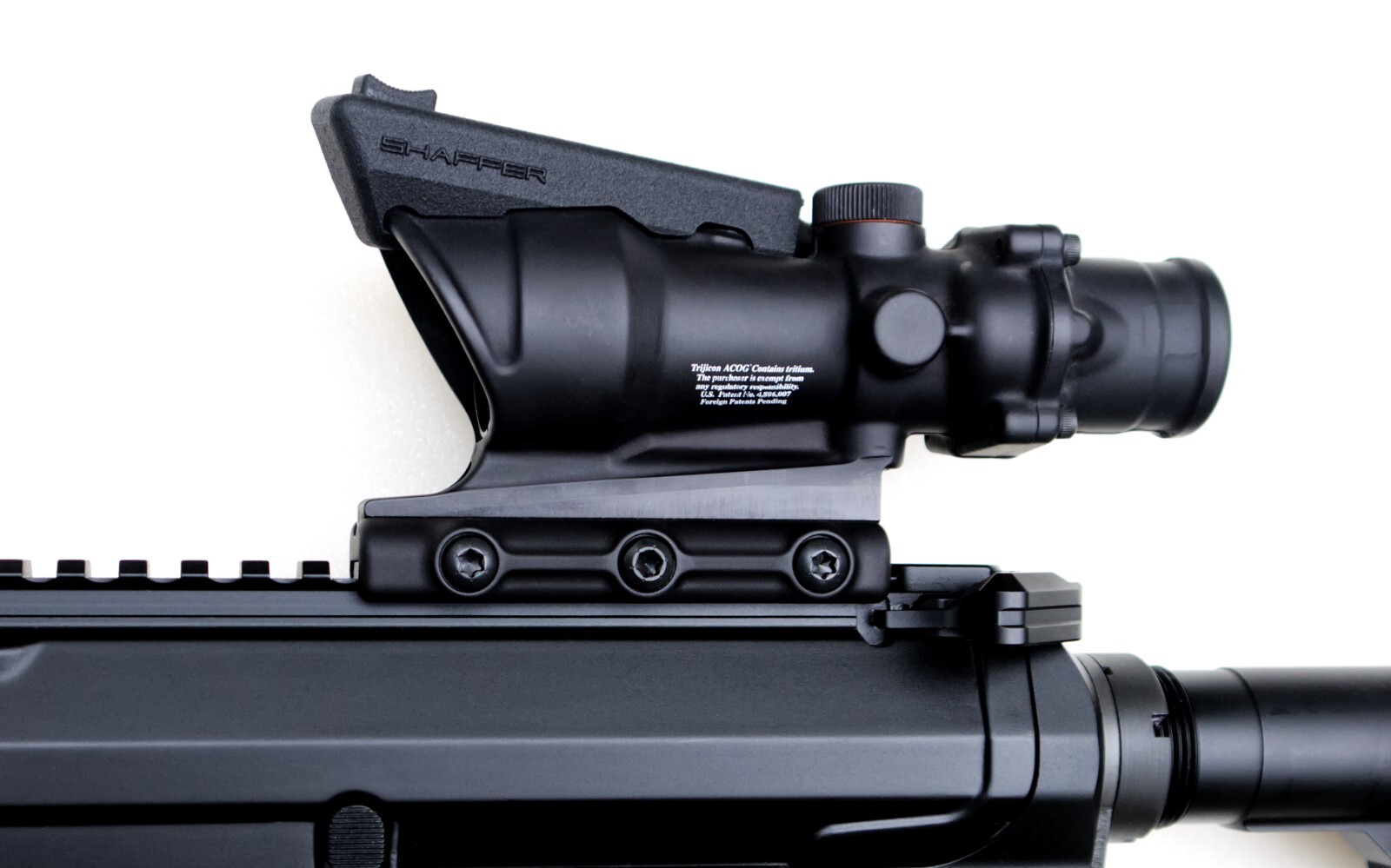 Shaffer Machining Ultralight Acog Mount, Made in USA