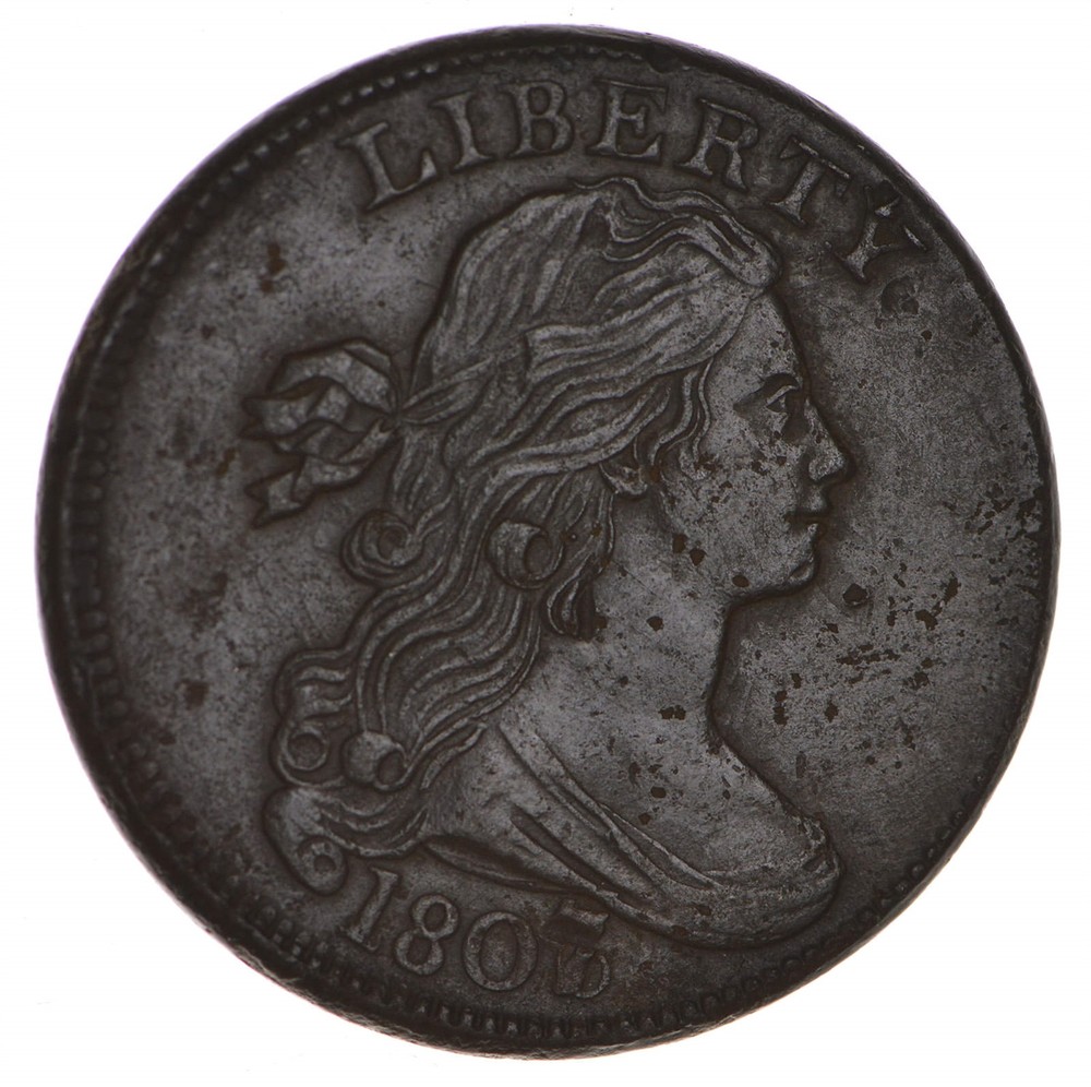 1807/6 Draped Bust Large Cent *4204