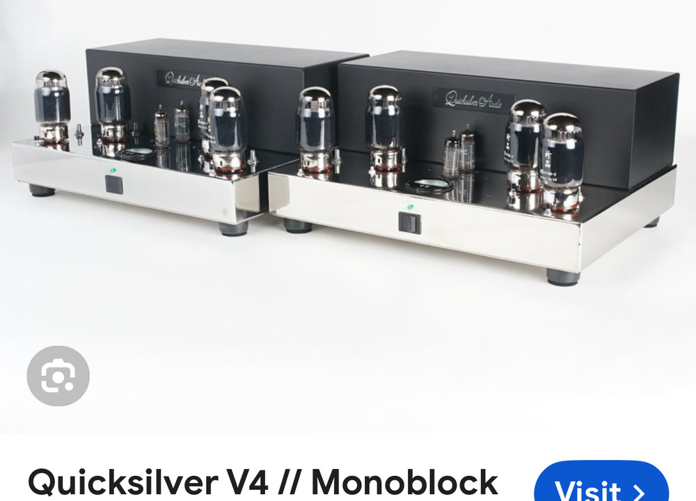 Quicksilver V4 mono block chassis never used pair