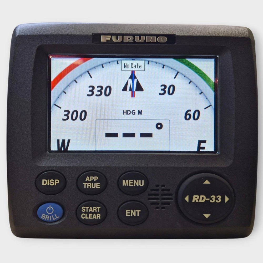 Furuno RD-33 NMEA 2000 Data Organizer Display w/ 2m N2k Drop Cable Fully Tested*