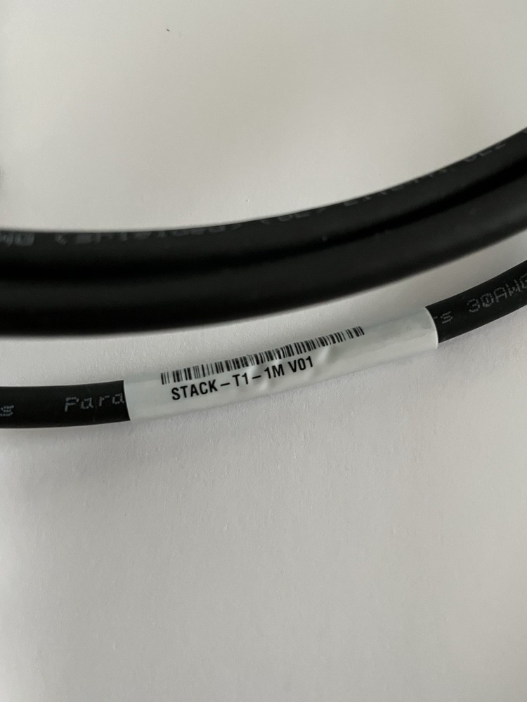 Lot of 2 Cisco STACK-T1-1M StackWise-480 1m Stacking Cable 800-40404-01 UNTESTED