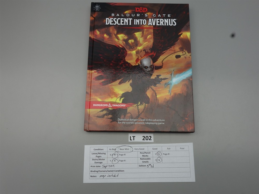 Dungeons & Dragons, D&D: Module - Baldur's Gate Descent into Avernus