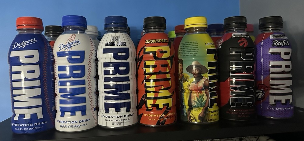Prime Bottle Collection *SUPER RARE*  Empty Bottles Except 4 - READ DESCRIPTION