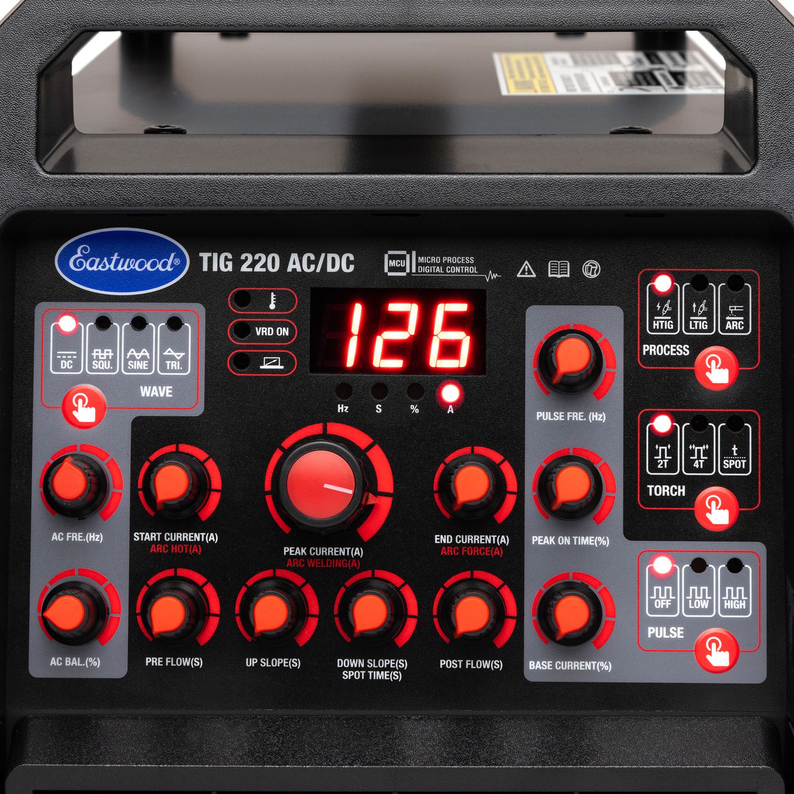 Eastwood TIG 220 AMP AC/DC TIG Welder and Stick Welding